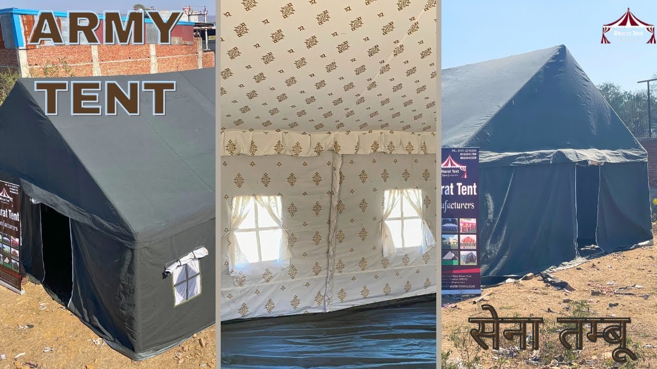 Officers field mess tent, shamiana tent, a.c proof tent, army tent, military tent, सेना तम्बू, Army