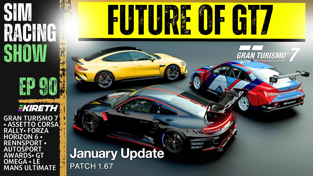 HUGE Cars In Gran Turismo 7, Kireth Award Nominated For Sim Racing (Sim Racing Show EP 90)