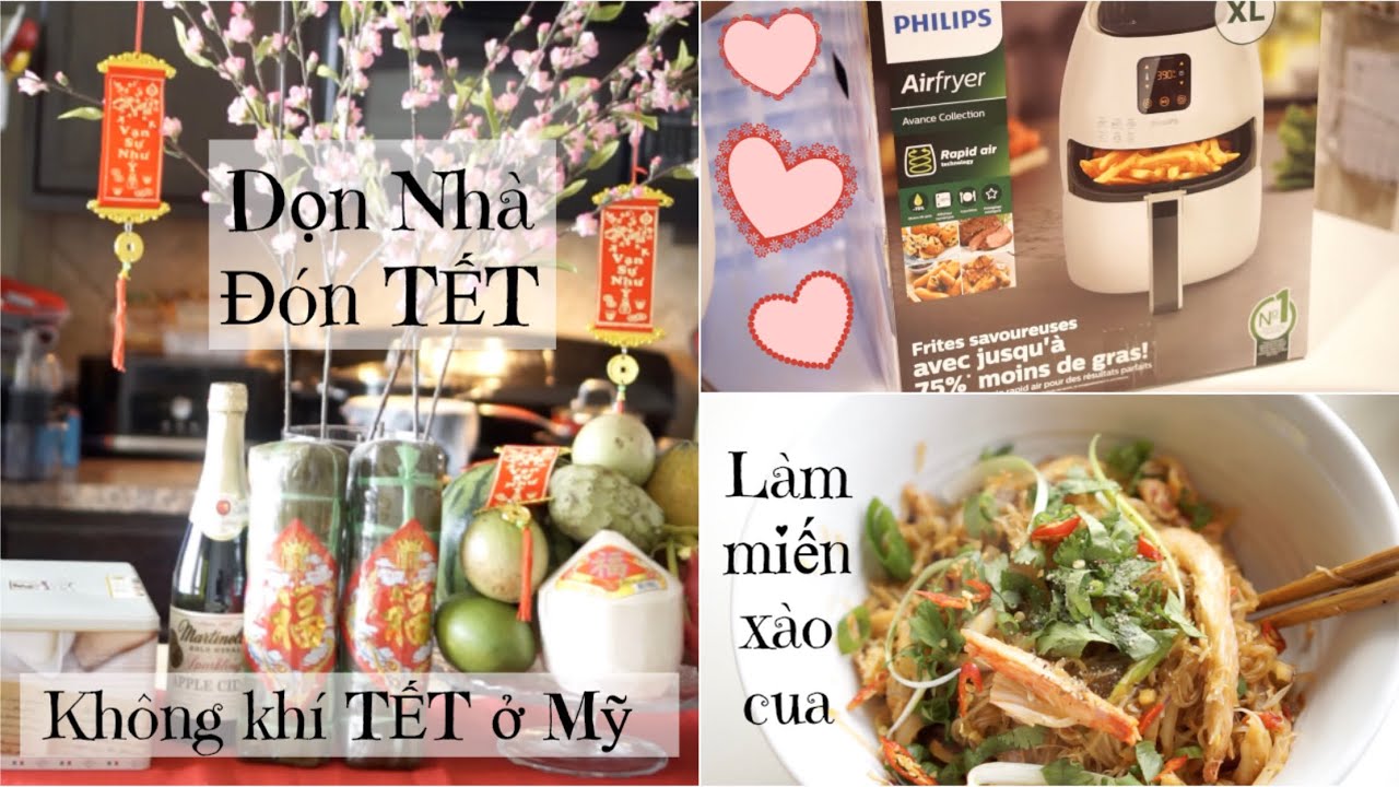 Cuối Tuần Làm Miến Xào Cua ♥ Mua Đồ Bếp Mới ♥ Đi Chợ TẾT | mattalehang