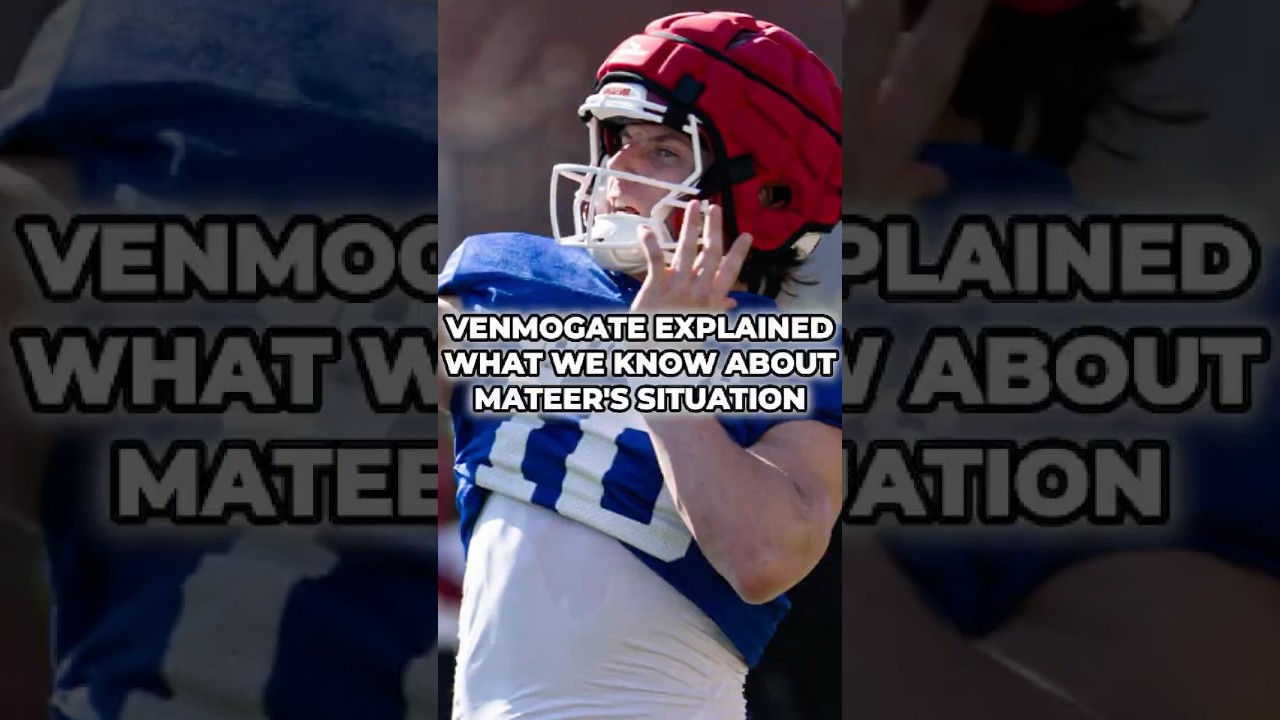 VenmoGate Explained: What We Know About John Mateer&rsquo;s Situation #cfb #cfbnews #shorts
