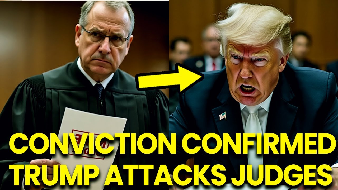 Trump ATTACKS as 29 Judges CONFIRM His CONVICTION