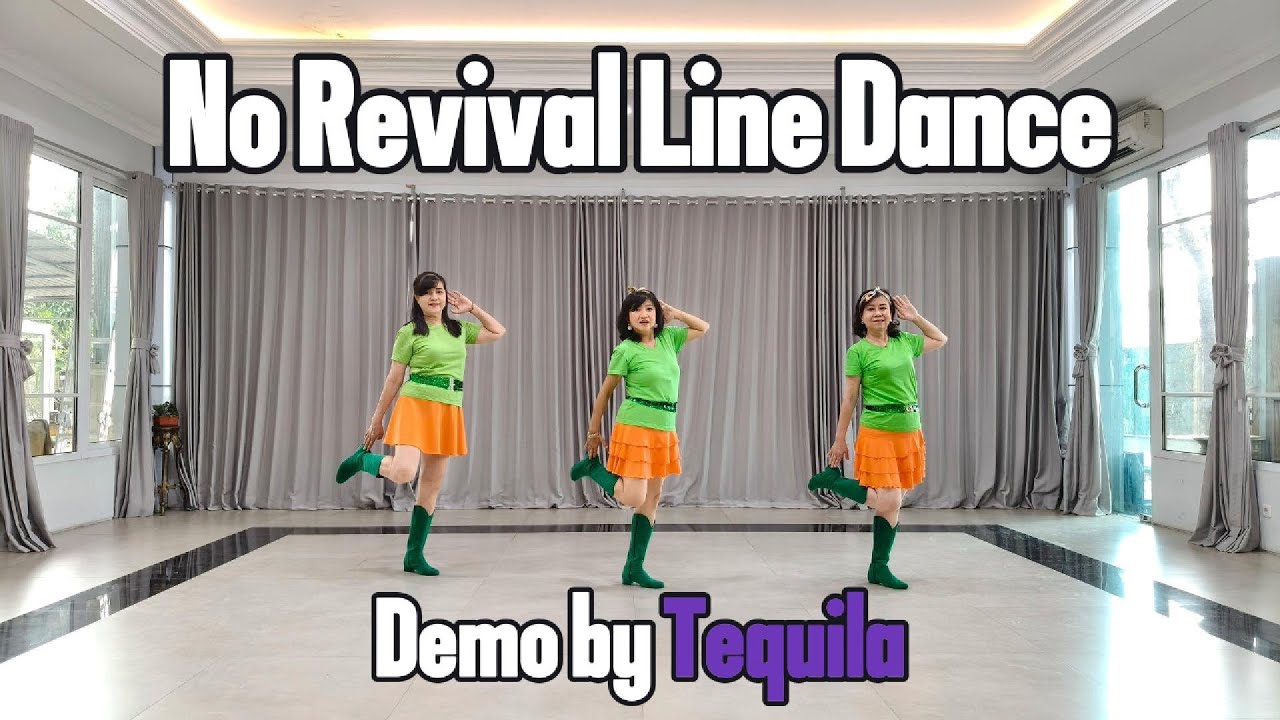 No Revival Line Dance - Demo by Tequila