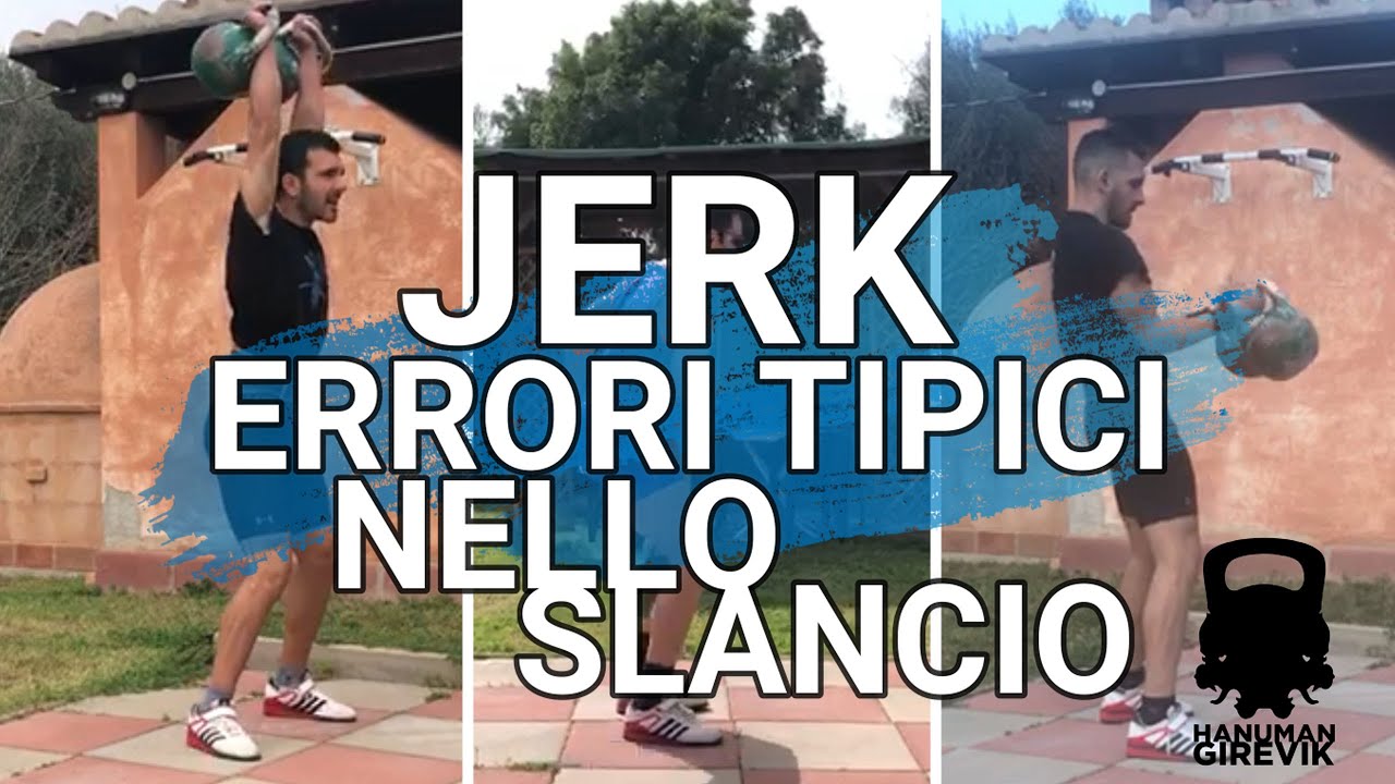 🌐 KETTLEBELL JERK 🌐 Errori comuni e tutorial dello slancio