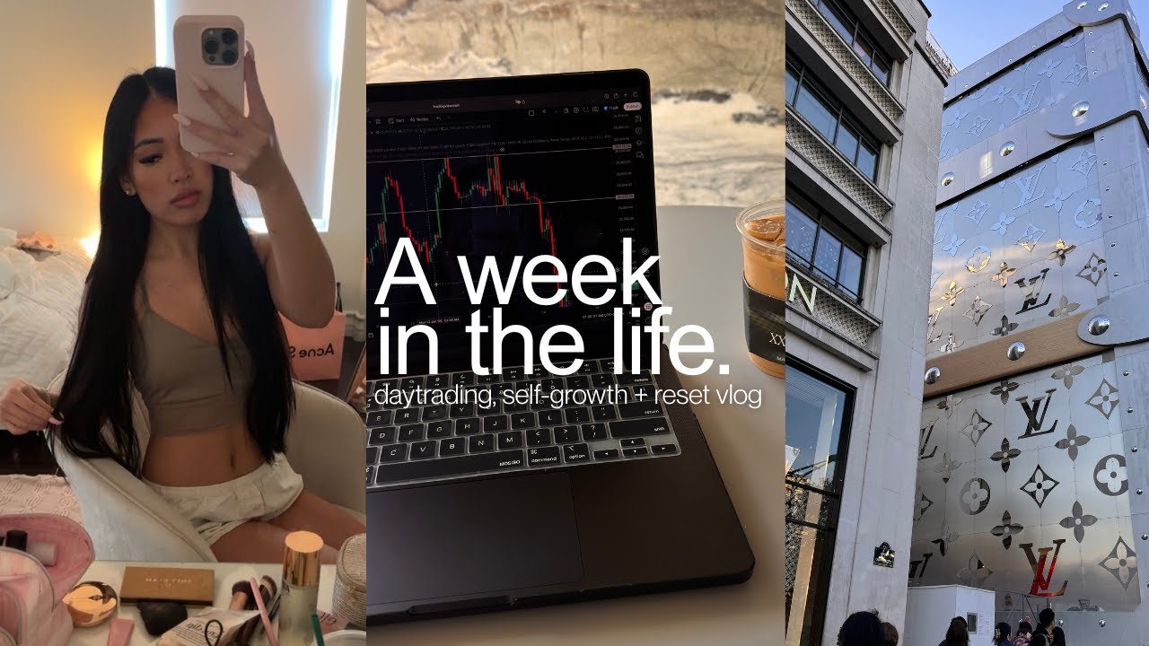 A WEEK IN MY LIFE: daytrading updates, pilates classes, + reset vlog