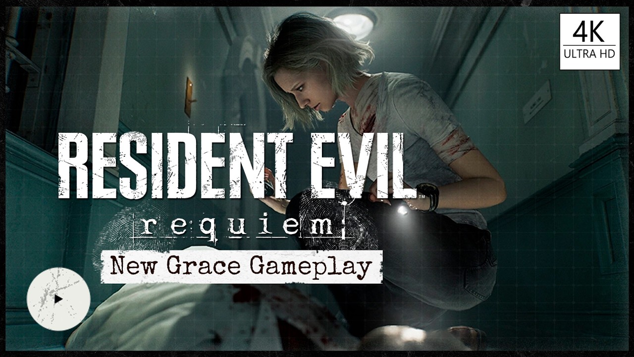 RESIDENT EVIL 9 REQUIEM // NEW GRACE GAMEPLAY // 4K ULTRA HD