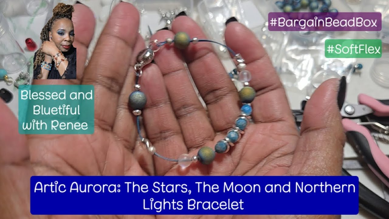 How I Made A Negative Space Bracelet with Free Moving Beads