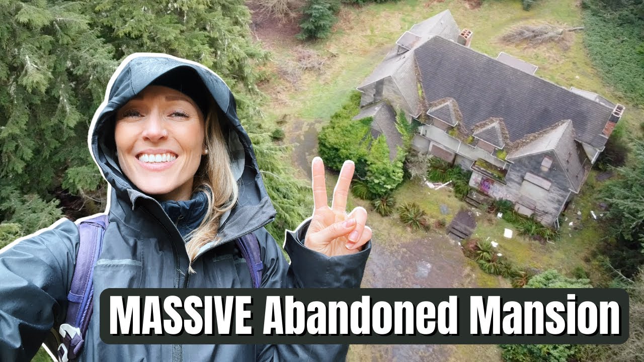 ABANDONED Multi Million Dollar Waterfront Home | John Lee Thompson Mansion | Abandoned Places BC