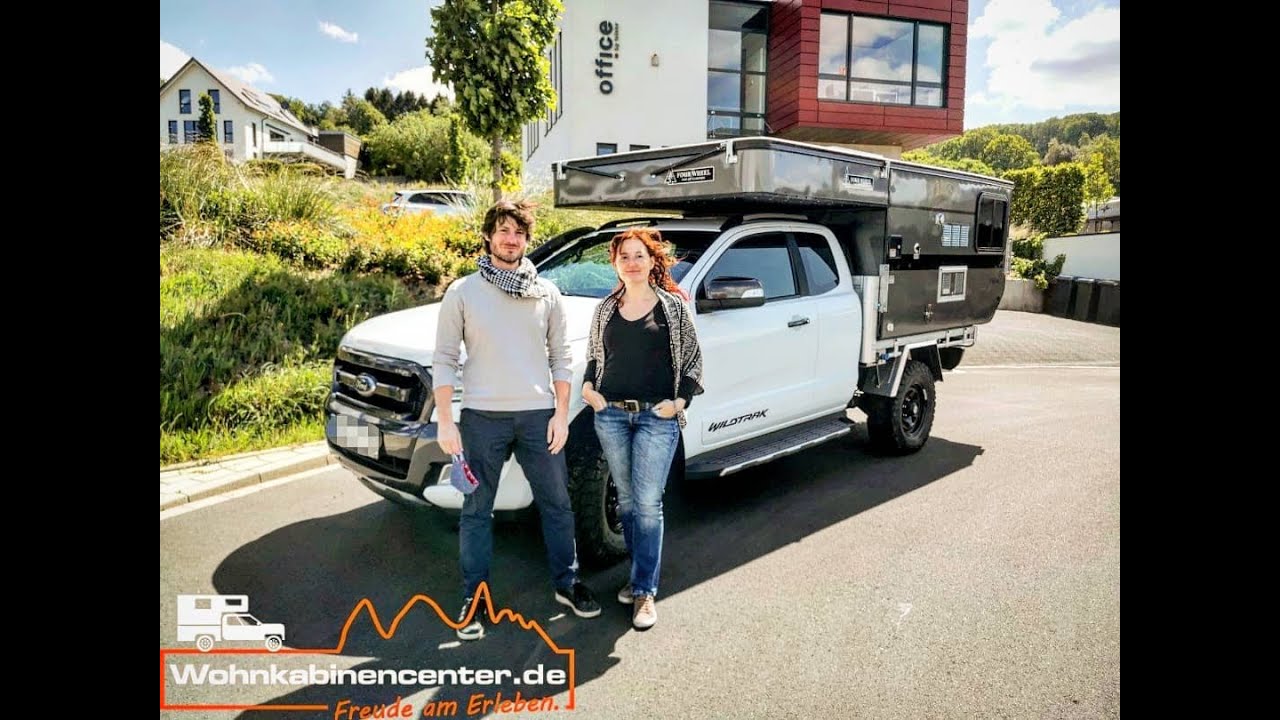 Ford Ranger Pickup Camper Umbau mit Wohnkabine Four Wheel Campers Wildcat UTE