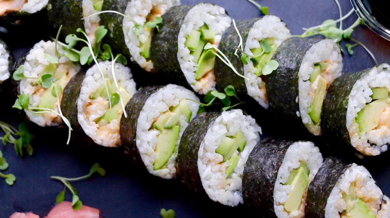 Sushi Rolls | The Buddhist Chef