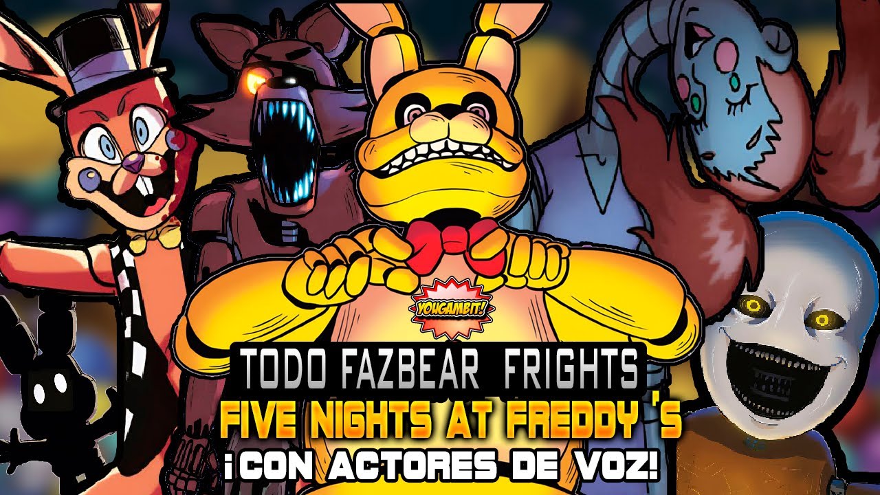 Videocomic: Las historias m&aacute;s terror&iacute;ficas de FAZBEAR FRIGHTS FIVE NIGHTS AT FREDDY'S 🐻 YouGambit