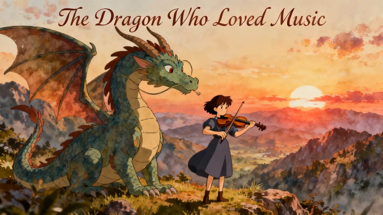 The Dragon Who Loved Music | Magical Story | Golden Storybell