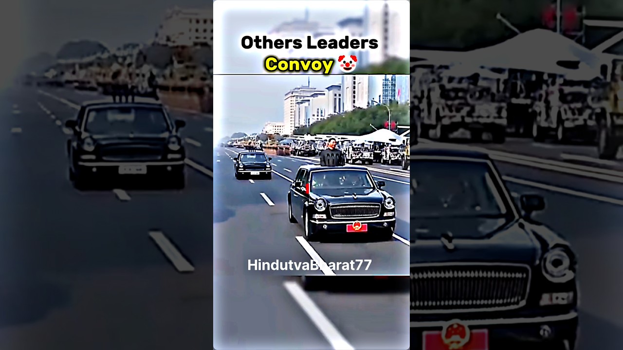 Other Leaders vs PM Modi Convoy #modi #trump #biden #putin #history #respect #sigma #motivation