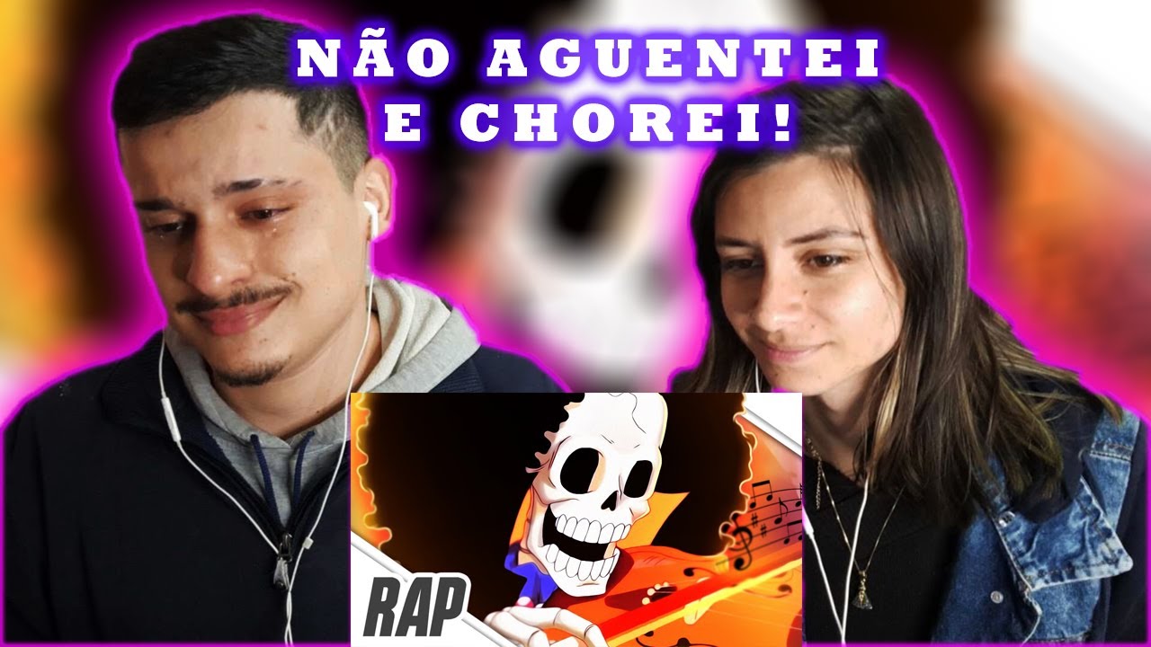 REACT EM CASAL | Rap do Brook (One Piece) | Canção Solo | Basara