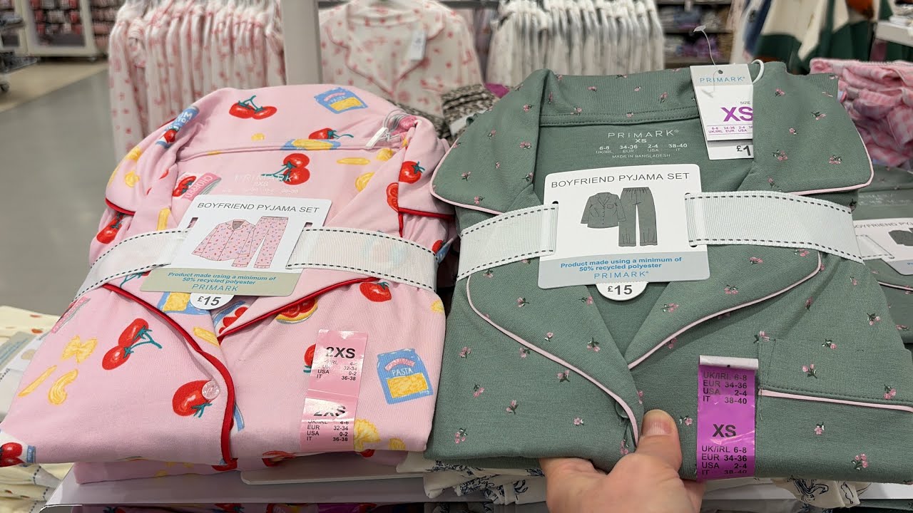 PRIMARK PYJAMA NEW COLLECTION, January 2026