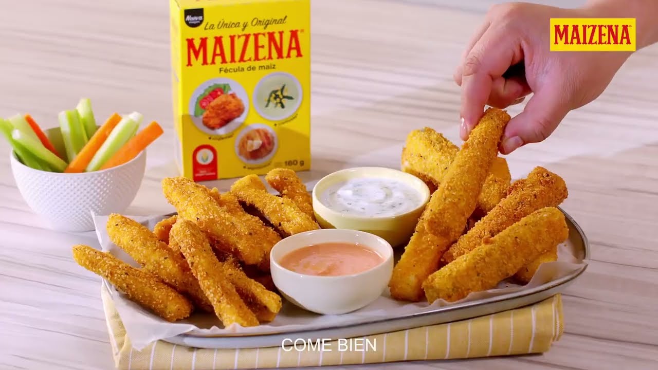 Empanizados perfectos, m&aacute;s doraditos y crujientes con Maizena&reg;