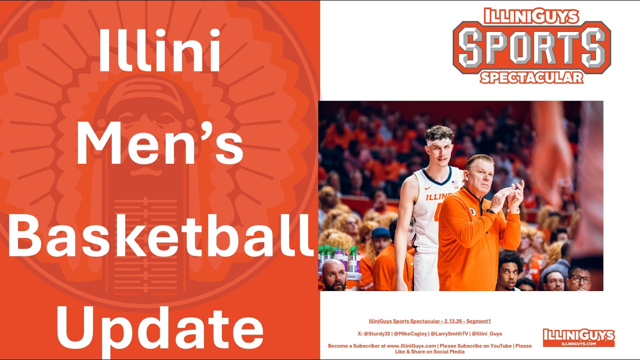 2 13 26 Illini Basketball Update #illini #illinois #collegebasketball #basketball #bigten #big10