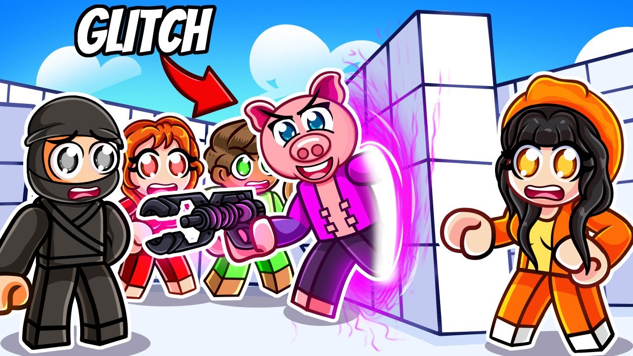 Používám GLITCHE abych ZNIČIL své KAMARÁDY v Roblox Rivals...