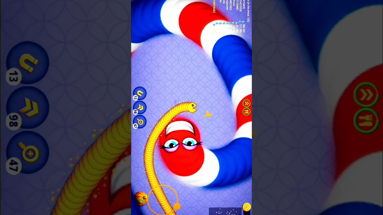 Ninja trick worms zone killing 😱😱😱#shorts