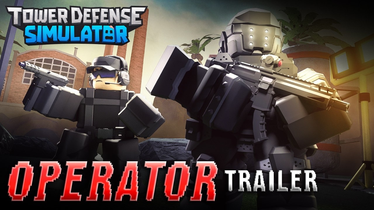 Operator Tower Trailer | Tower Defense Simulator