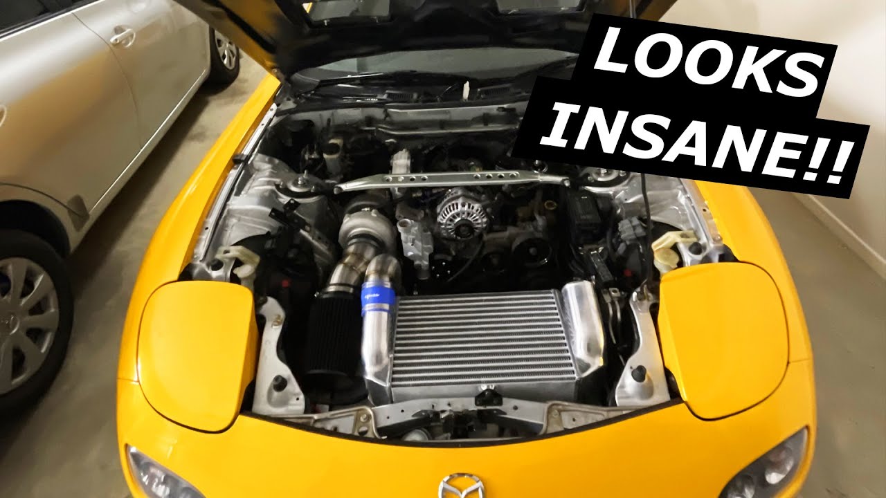 COMPLETE CUSTOM FABRCATION for my Single Turbo FD RX7!