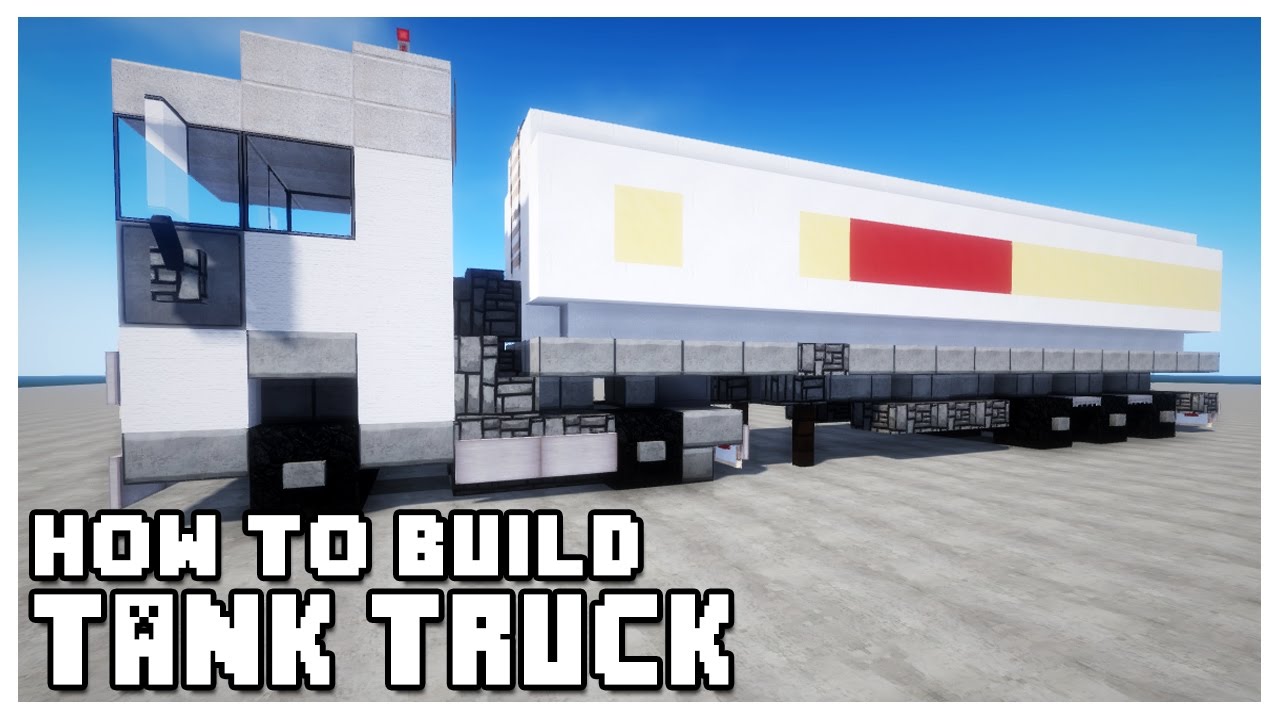 ► Minecraft : How to Make - Tank Truck