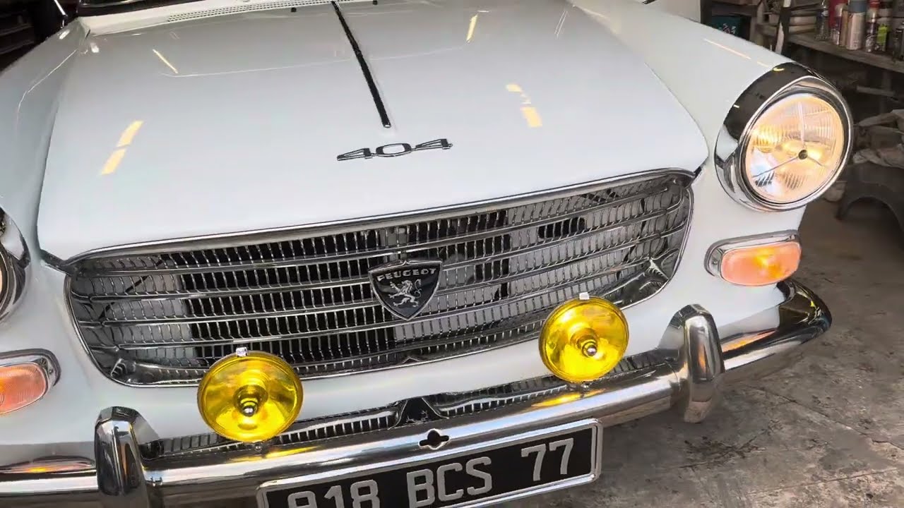 Peugeot 404 (1964) – Fully Restored Classic Car | Engine & Interior New | Nathan