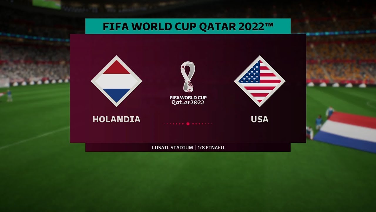 FIFA 23 🔥 Mistrzostwa Świata 2022 🔥 1/8 🔥 Holandia - USA 🔥