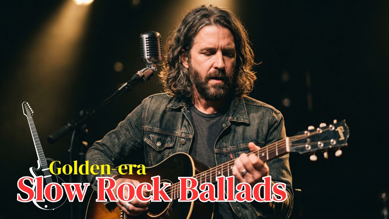 The Best of Slow Rock & Classic Rock Ballads | Soft & Soulful Rock Anthems to Melt Your Heart