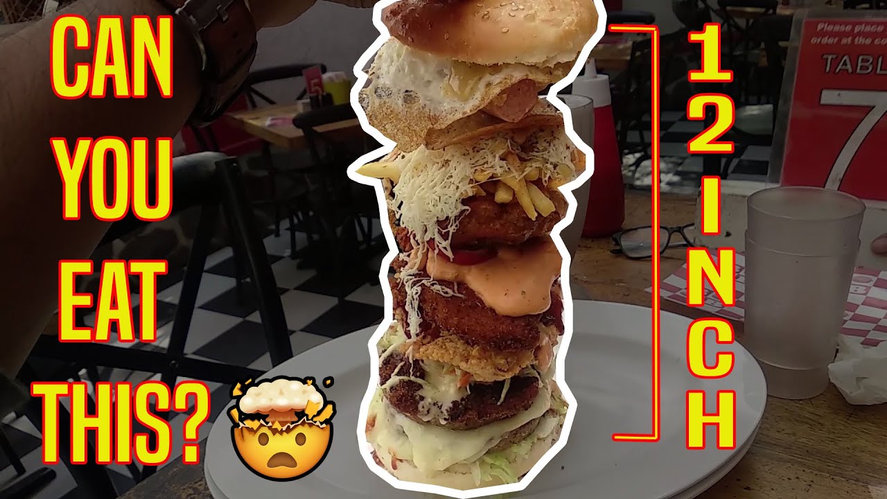 We took the WTF Burger Challenge!