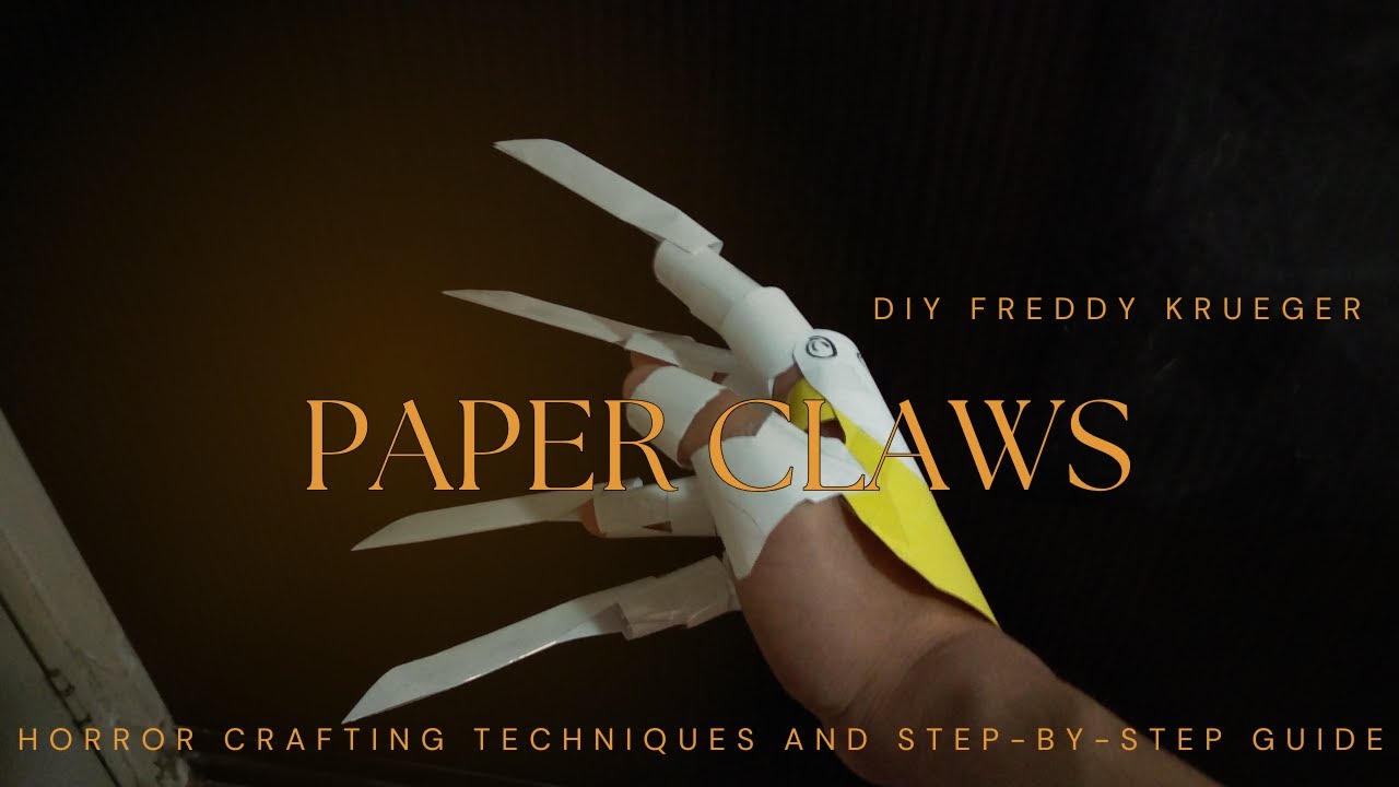 Realistic Freddy Krueger Claws | Horror Crafting Techniques and Step-by-Step Guide