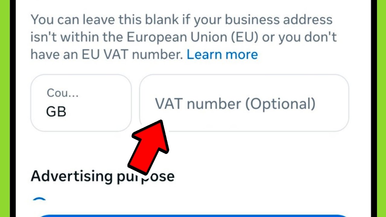 vat number kya hota hai | vat number optional ka matlab kya hota hai | vat number me kya dale