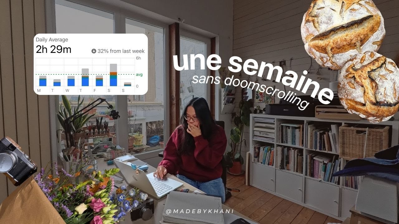 vlog créatif: rangement, pain au levain & expo à Anvers 🎨🍞