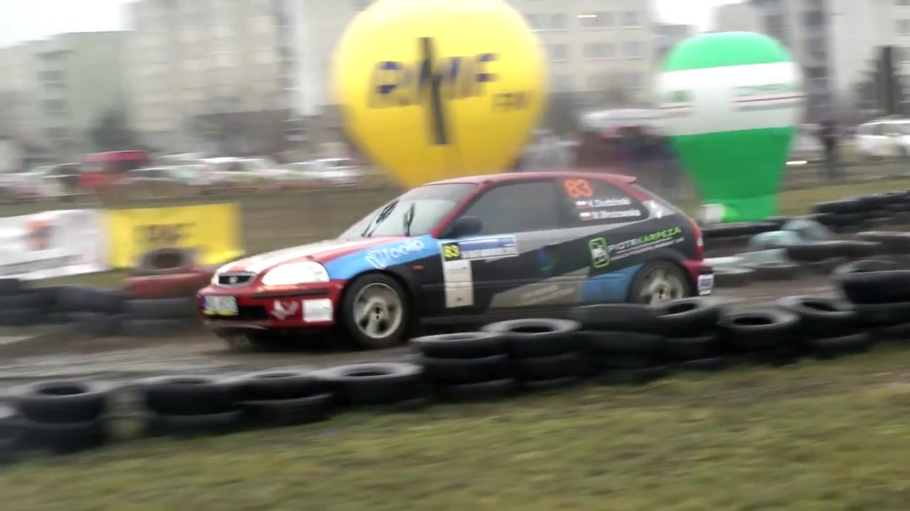 54 Rajd Barbórka 2016 | Dudziński / Mrozowska | Honda Civic [MotoRecords]