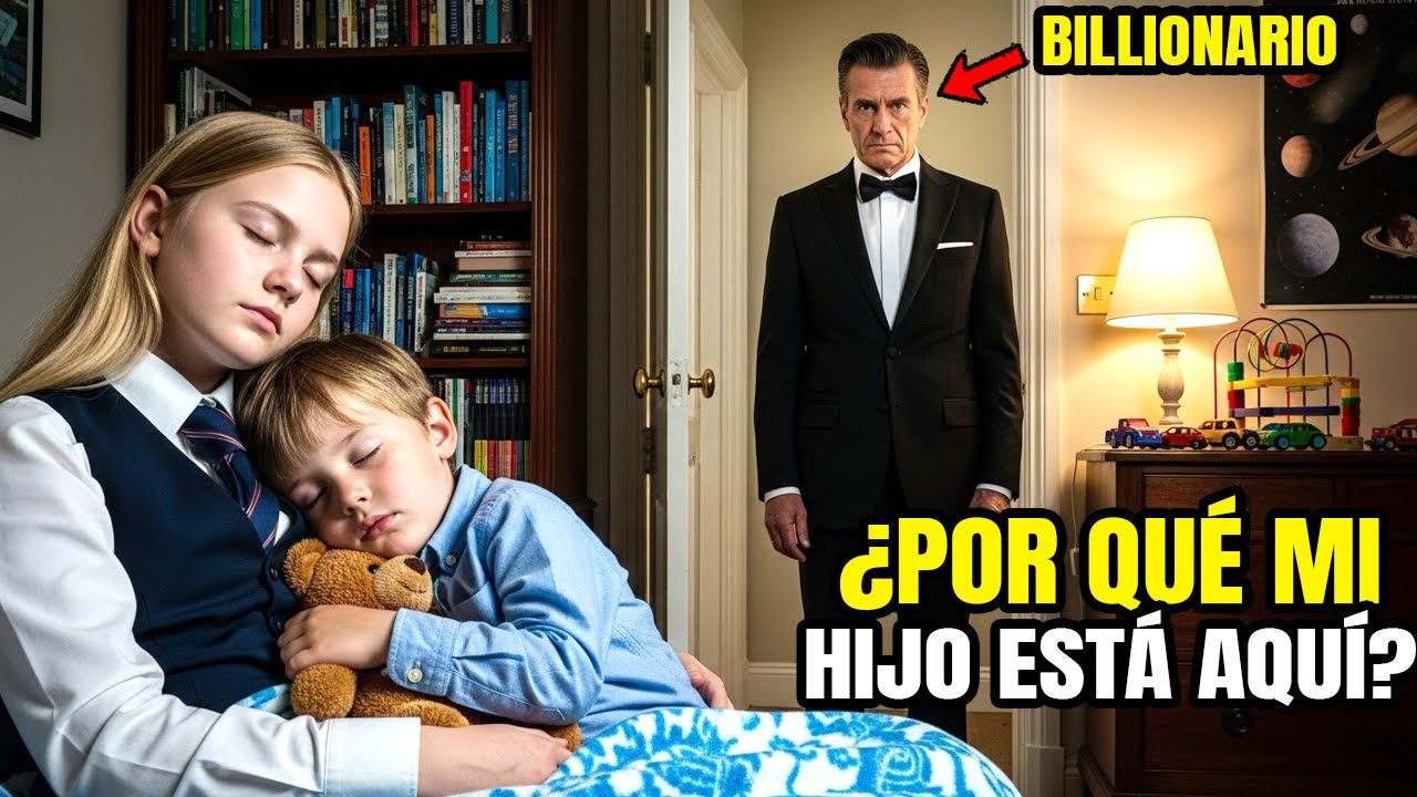 La hija de la empleada salvó al hijo del billonario del frío — y él cambió su destino para siempre