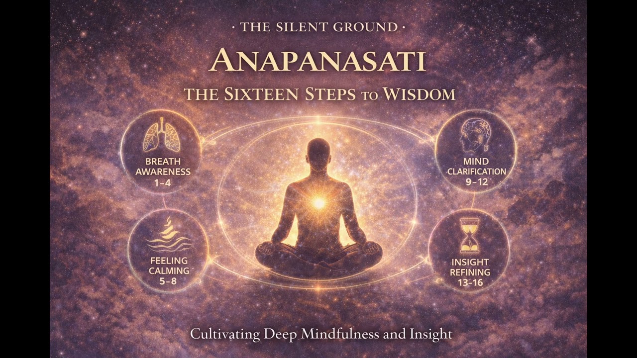 Anapanasati: The Sixteen Steps to Wisdom | Breath, Jhana, and Liberation