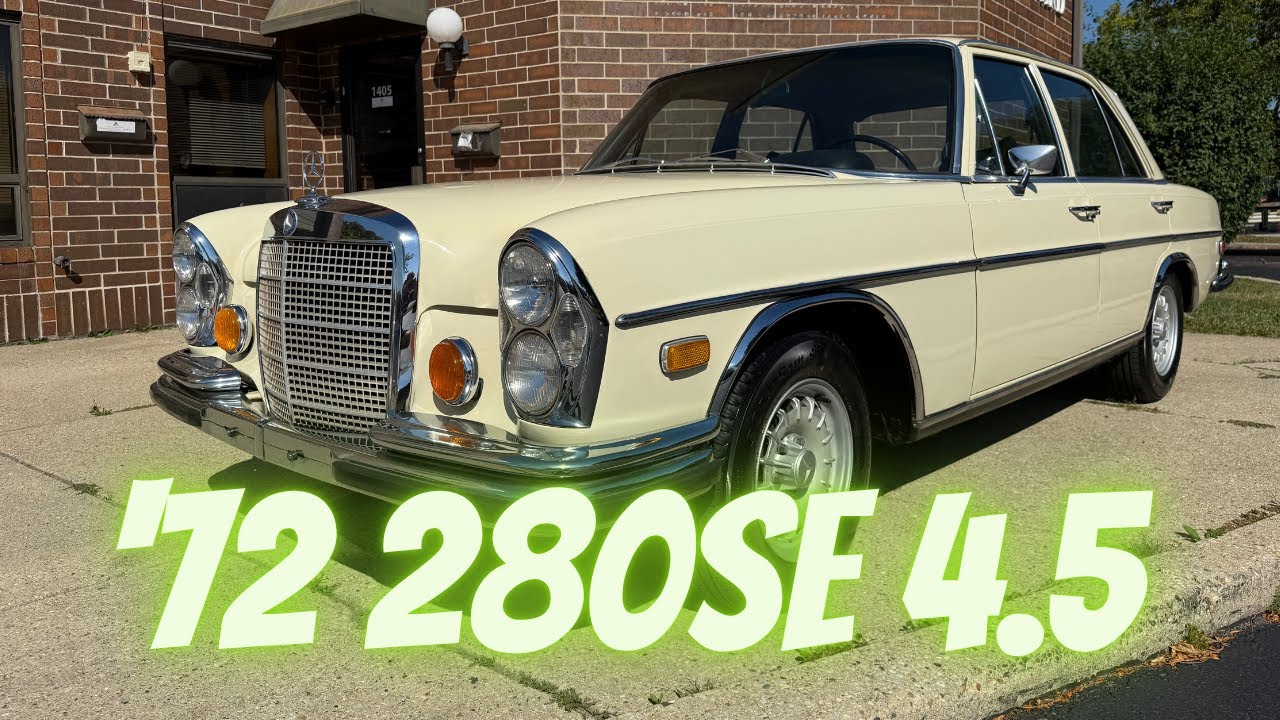 Mercedes-Benz 280SE 4.5L 1972 года (ПРОДАН)