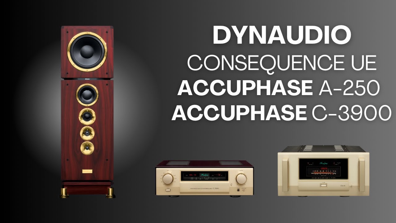 Dynaudio Consequence UE - Accuphase A-250 mono, C-3850, Aries Cerat Ithaka DAC, Ayon S-10 T, Siltech