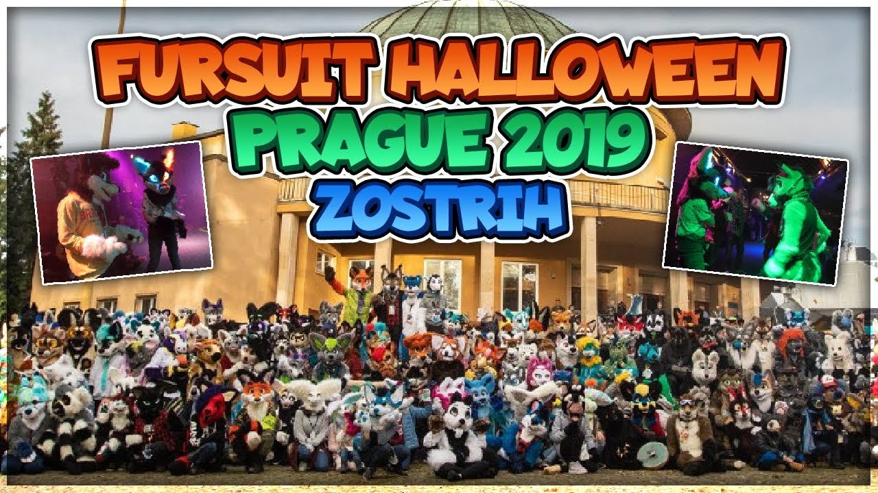 Fursuit Halloween Outing Prague 2019 + Afterparty
