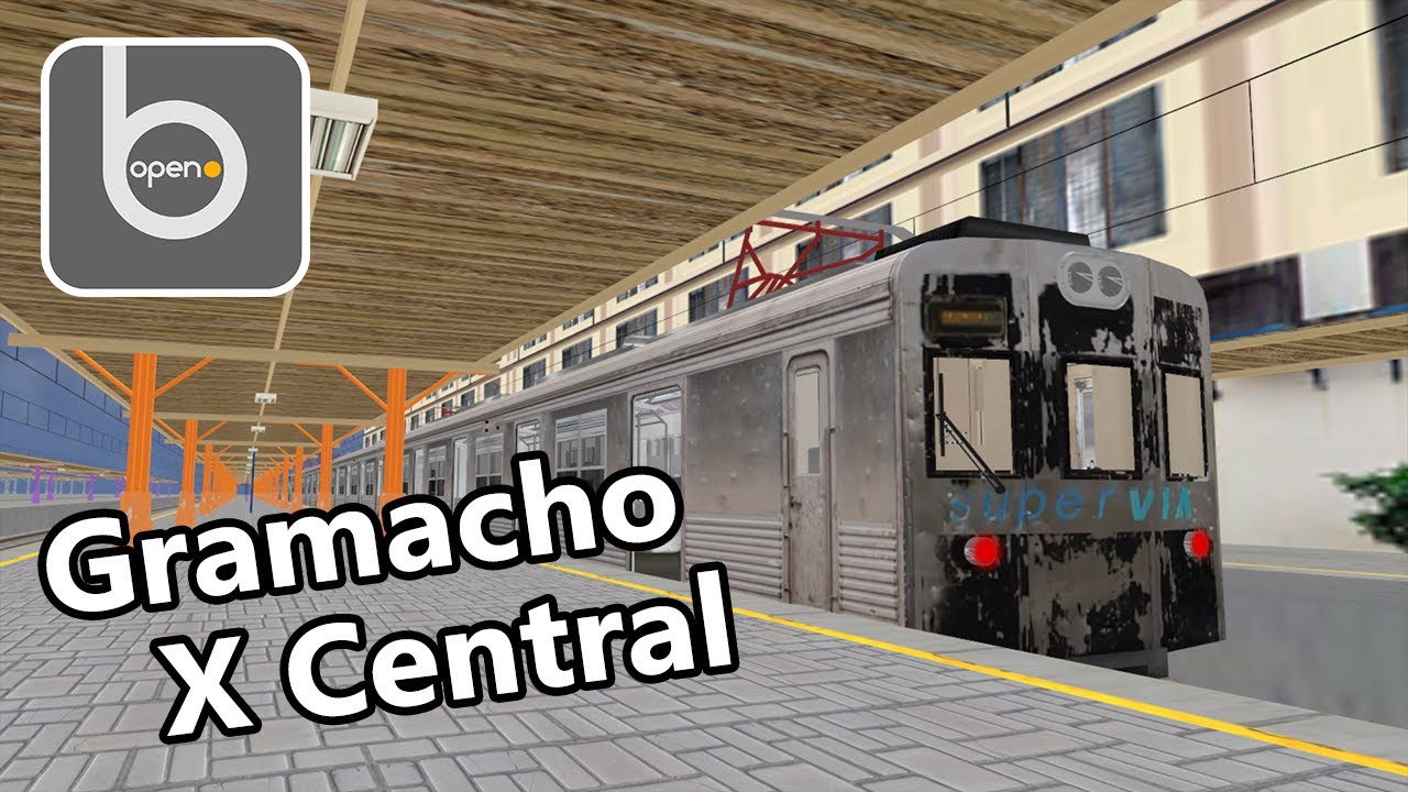 OpenBVE - Supervia Ramal Saracuruna - Gramacho x Central - TUE Série 500