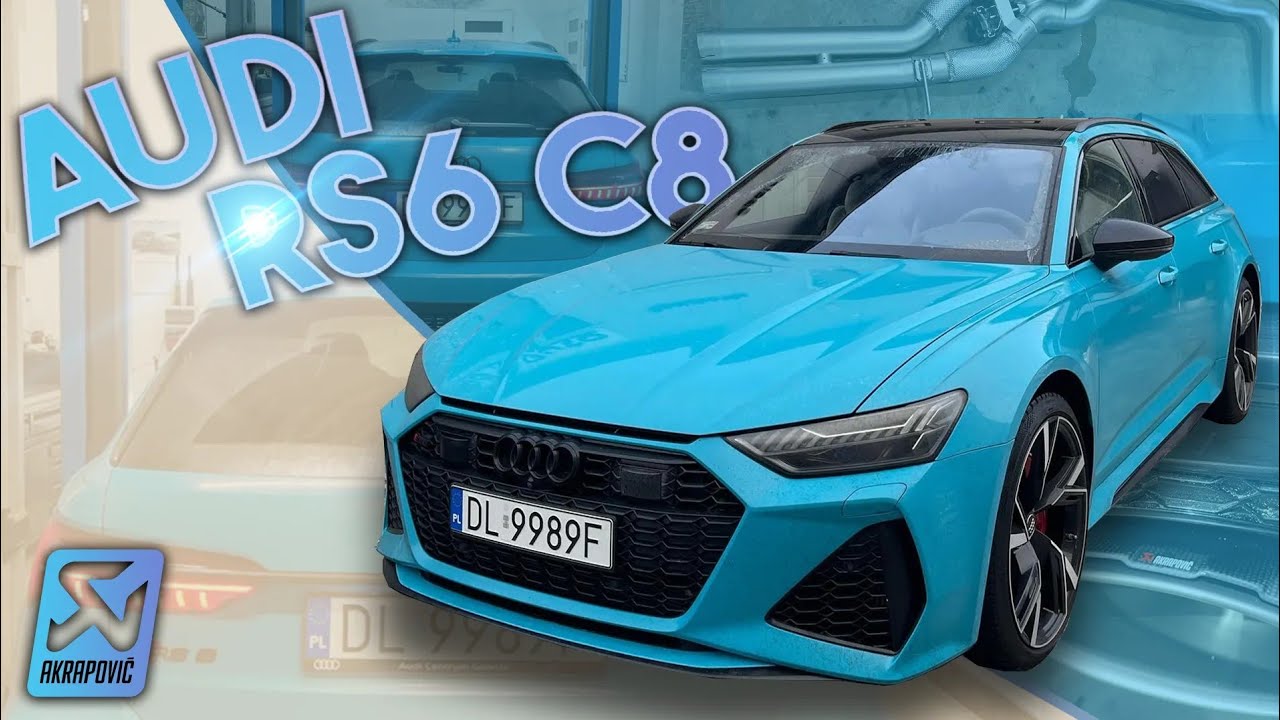 PSUJEMY KOLEJNE RS6 😱😱 - AKRAPOVIC UKŁAD WYDECHOWY