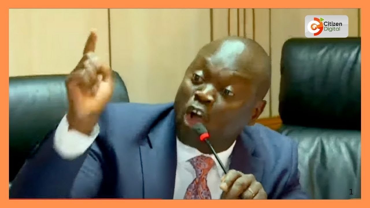 CS Duale and Mp Anthony Kibagendi clash in parliament