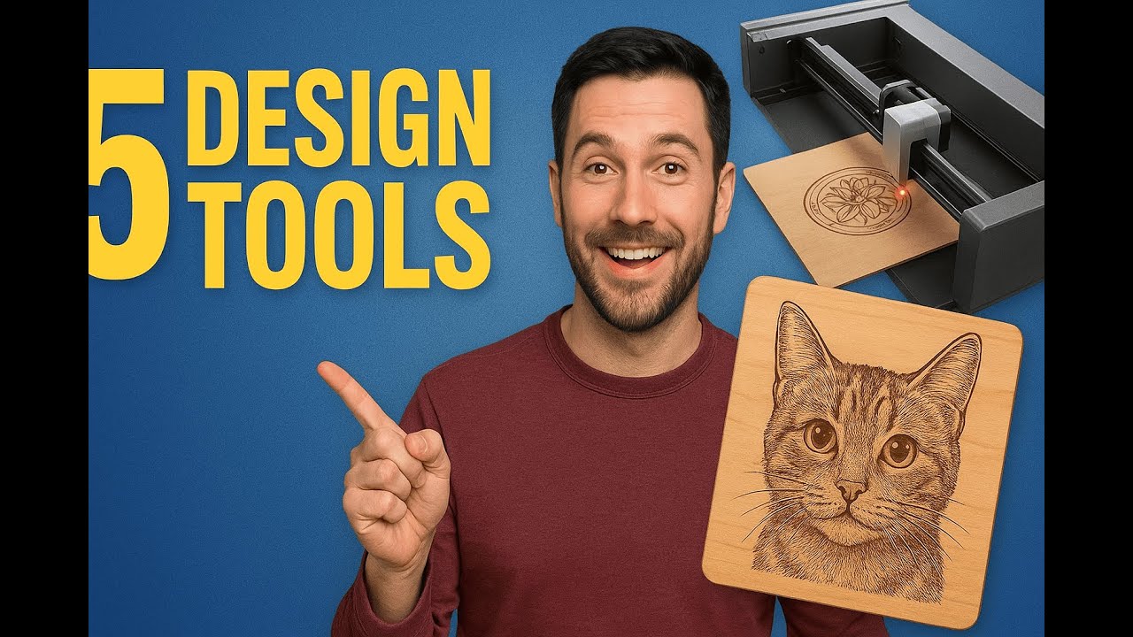 5 Design Software Tools Perfect for Wood Laser Engraving Beginners