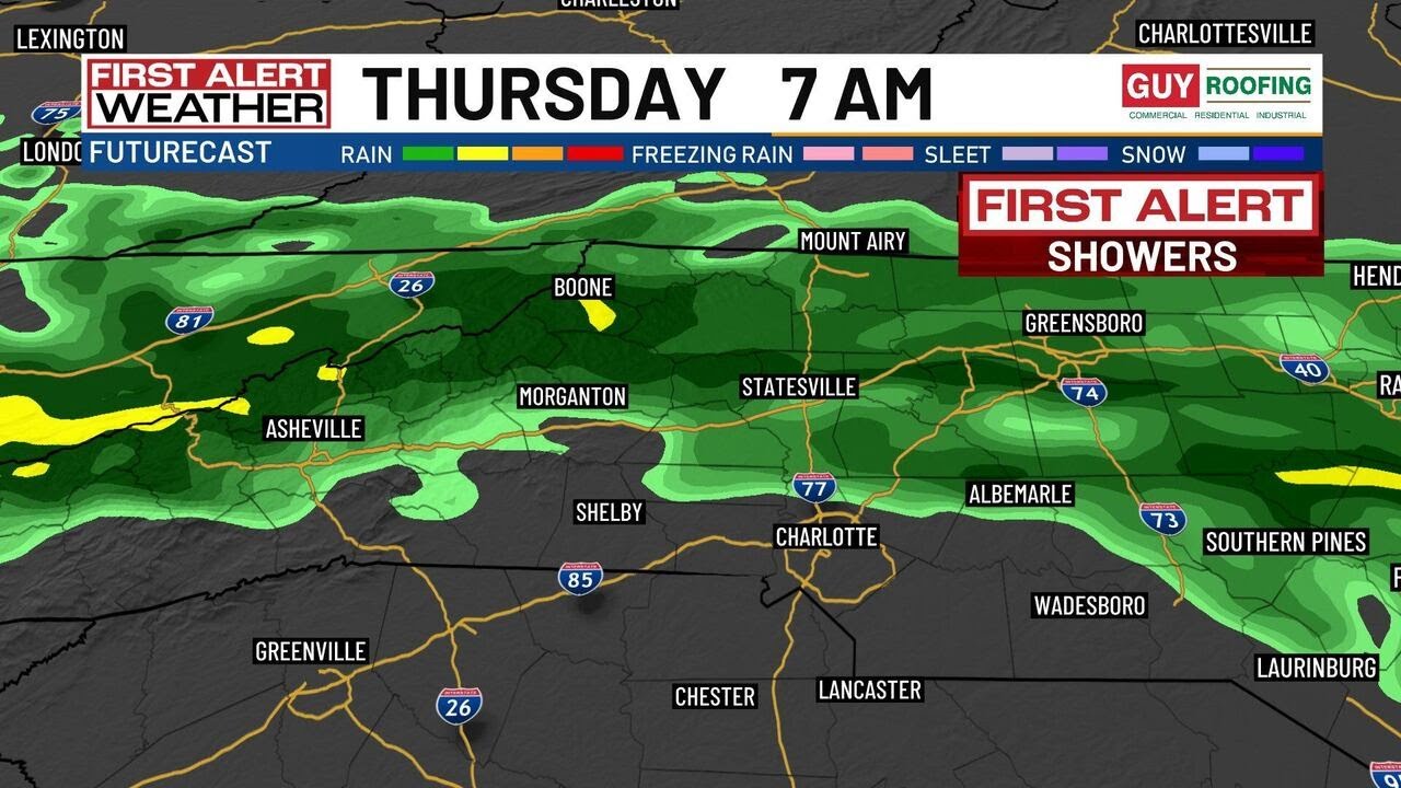 Charlotte region morning forecast: Tuesday, Feb, 24, 2026