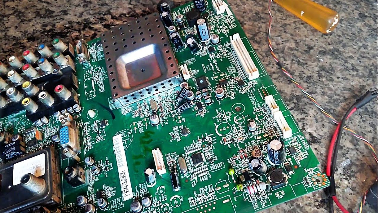 Tv  com problema na placa principal (resolvido)