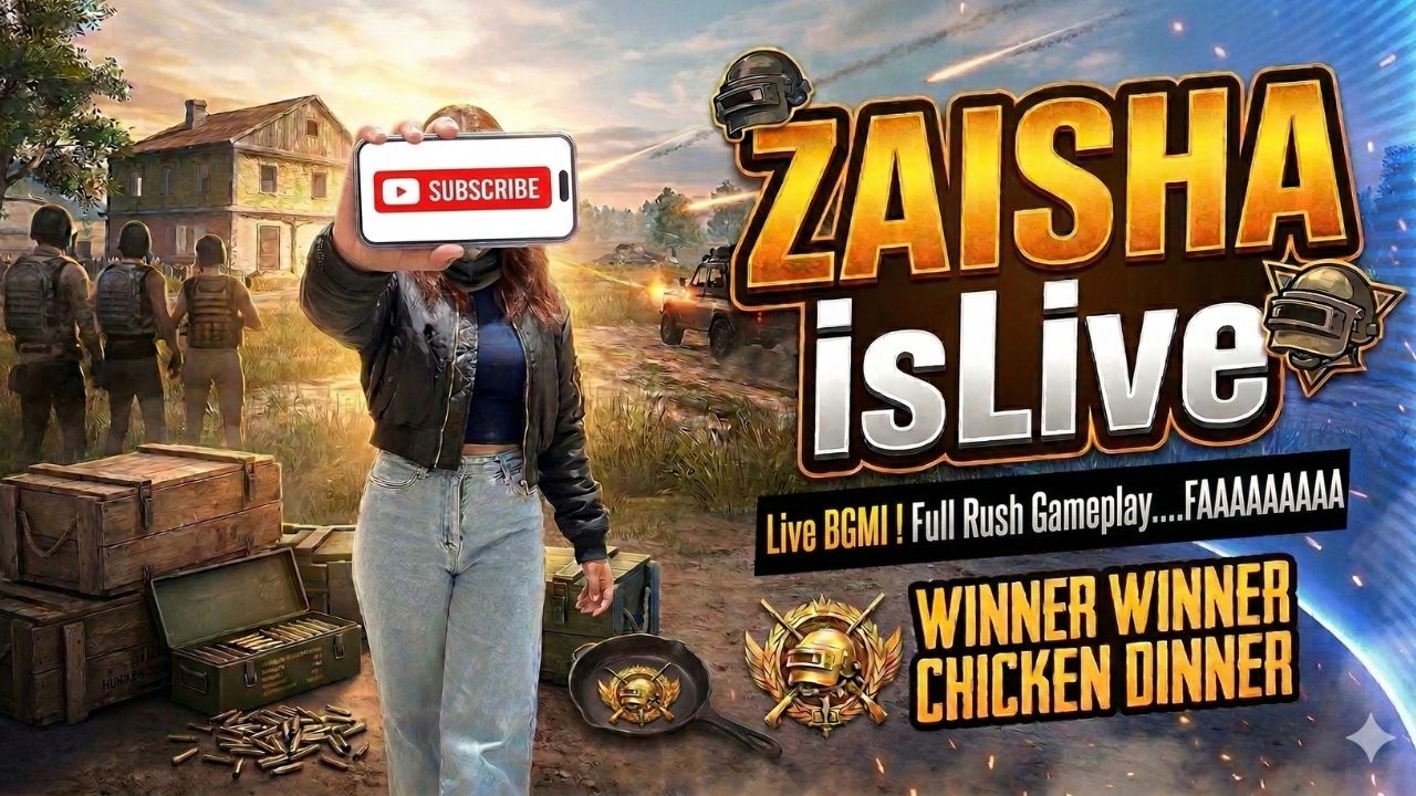 Live Bgmi Gameplay With Zaisha❤️💀 #shortslive  #bgmilive #livestream   #shortsfeed #live  #girlgamer