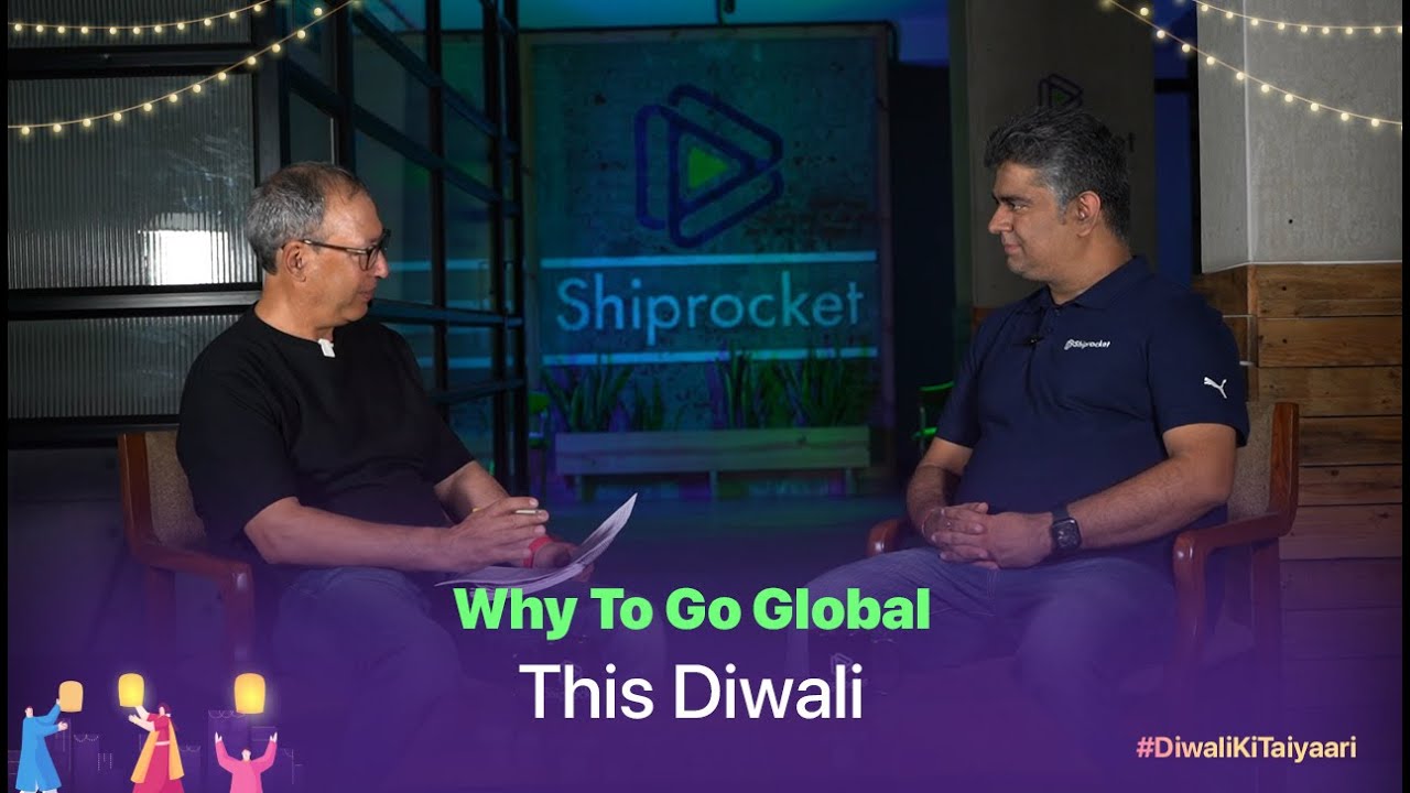 Akshay Ghulati (Co-founder, Shiprocket) On Why To Go Global This Diwali