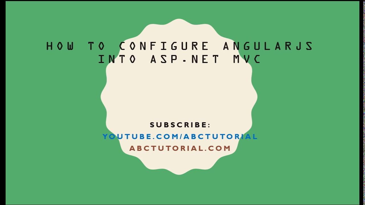 How to setup AngularJS into ASP.NET MVC project | AngularJS | Part-1