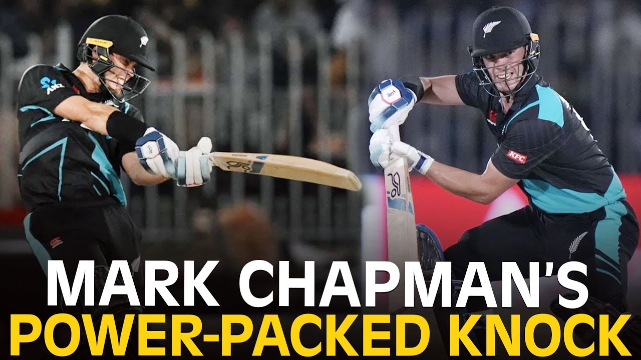 Unstoppable Mark Chapman&rsquo;s | 87 Off 42 &ndash; Match-Winning Knock vs Pakistan | 3rd T20I 2024 | M3L1K
