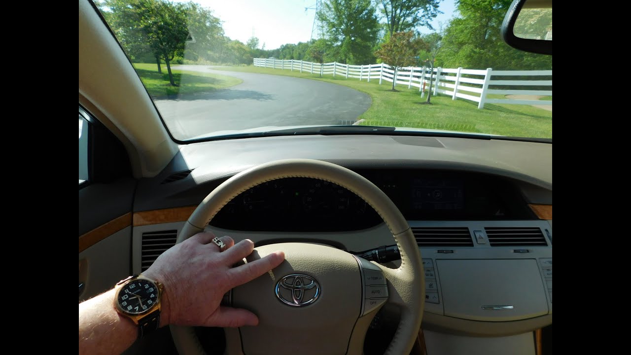 Cloud-Like, Pin-Drop Quiet Road Test of This Spectacular One Owner 2007 Avalon XLS - Comfort+Power!