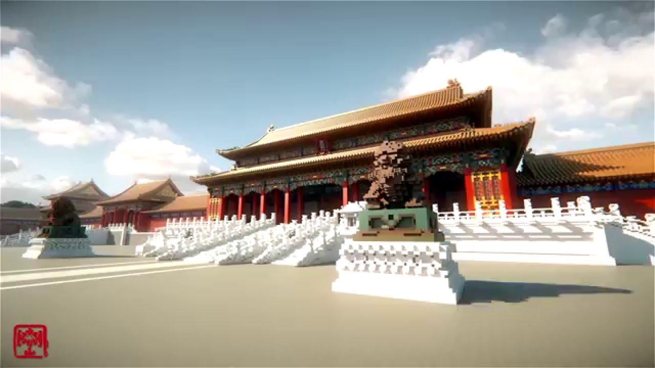 ★當個創世神★Minecraft《籽岷代發布 國建&CW 紫禁城工程預告》